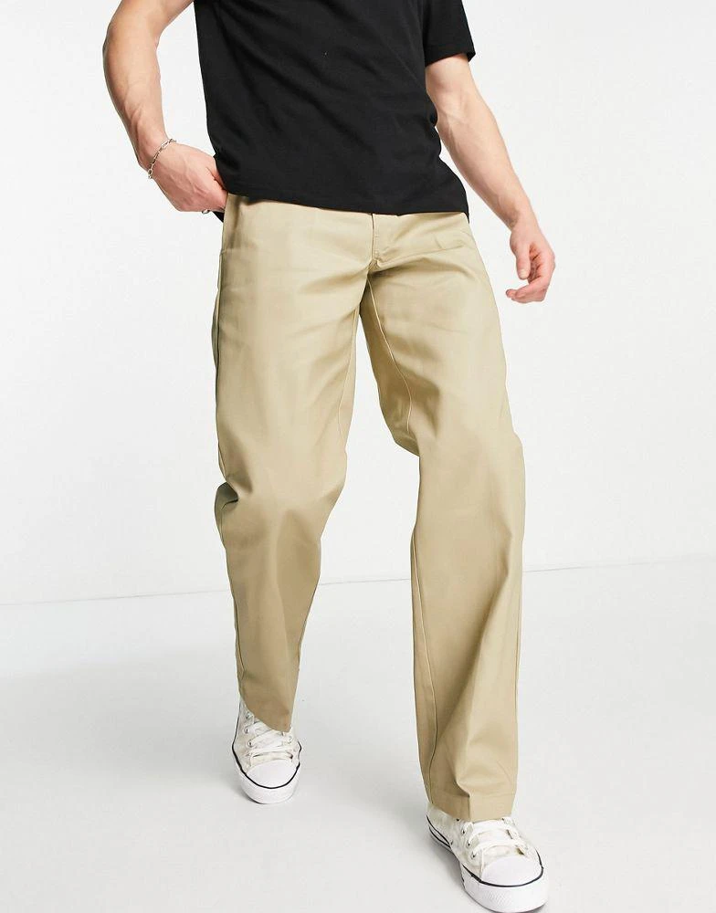 DICKIES Dickies 874 straight fit work chino trousers in khaki 1