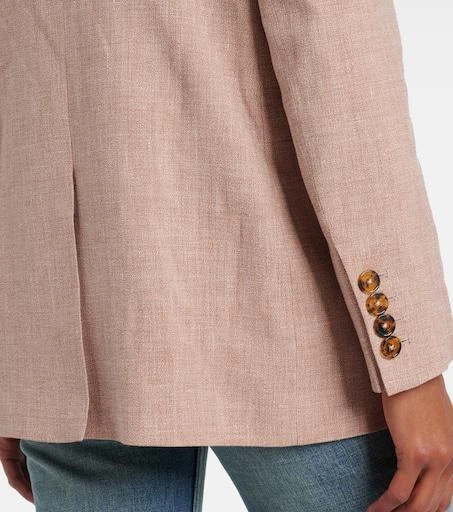 BLAZÉ MILANO Spray linen and wool blazer 5
