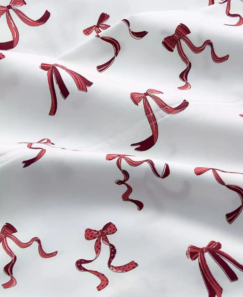 Charter Club 550 Thread Count Printed Cotton 4-Pc. Sheet Set, Queen, Exclusively at Macy’s 8