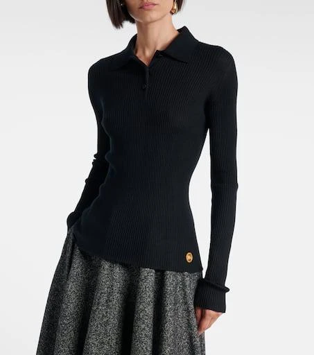 Dolce 
Gabbana Cashmere polo sweater 6