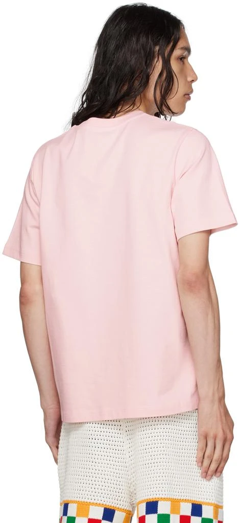 Casablanca Pink 'La Joueuse' T-Shirt 3