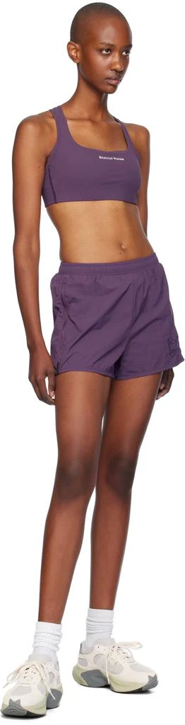 District Vision Purple Lightweight Zippered Hiking Sport Shorts 4