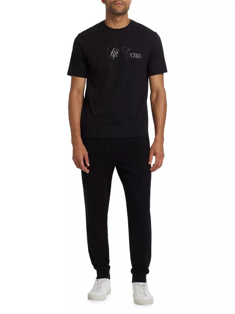 Saks Fifth Avenue COLLECTION Logo Crewneck T-Shirt 2