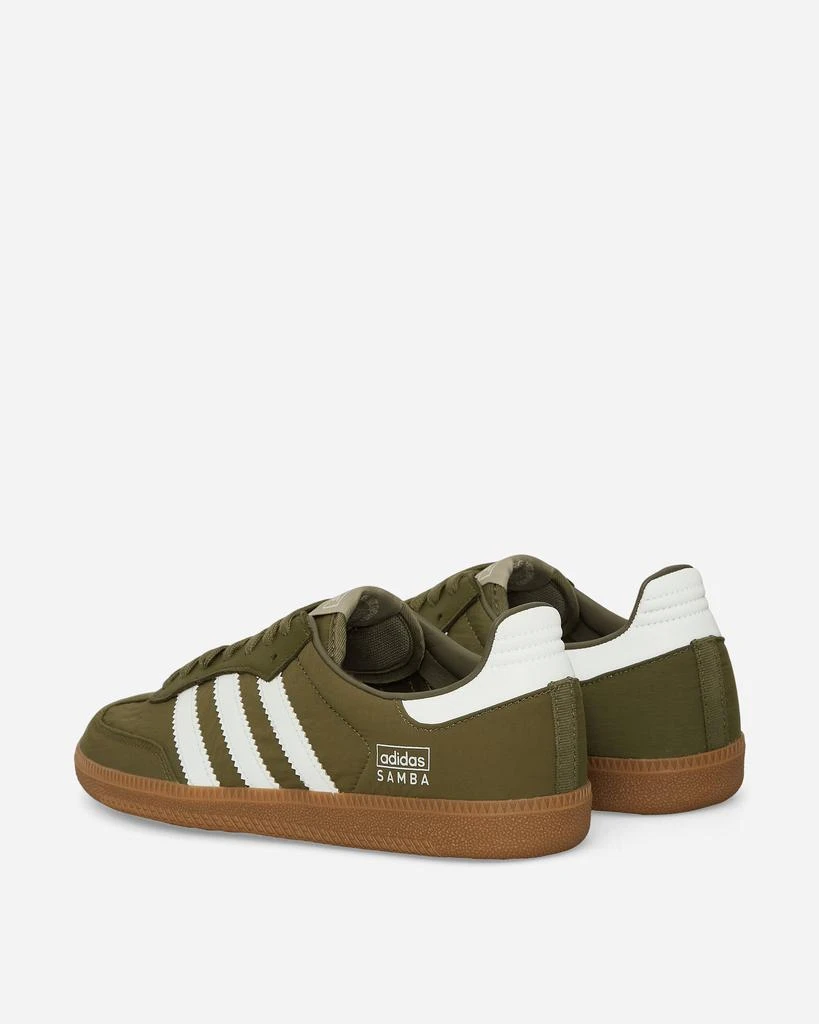 Adidas Samba OG Sneakers Focus Olive / Wonder White 4