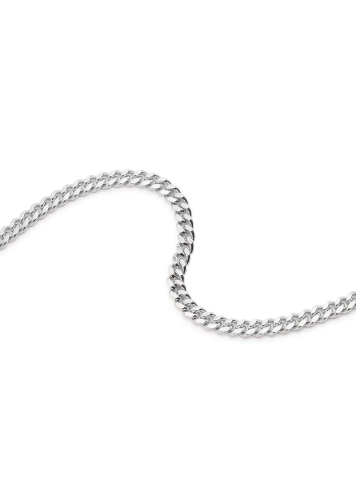 Tom Wood Curb M sterling silver chain necklace 4