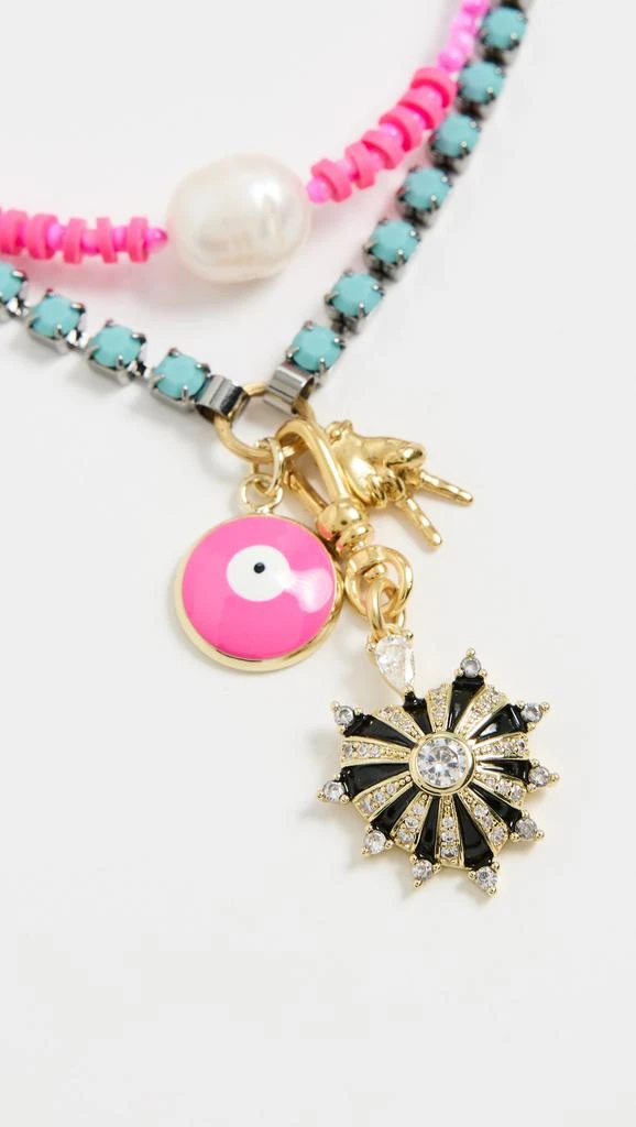 Elizabeth Cole Azura Layers Necklace 3
