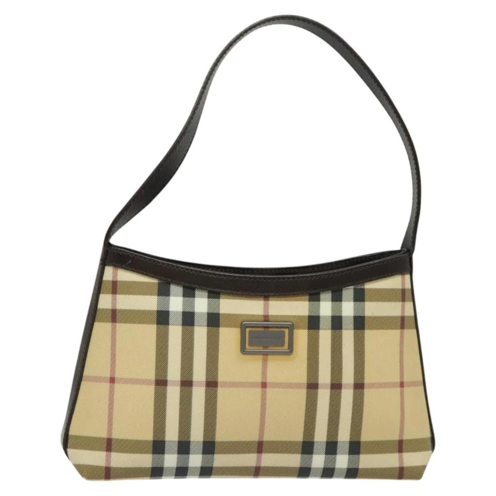 Burberry Nova Check Canvas Clutch Bag (Pre-Owned) 1