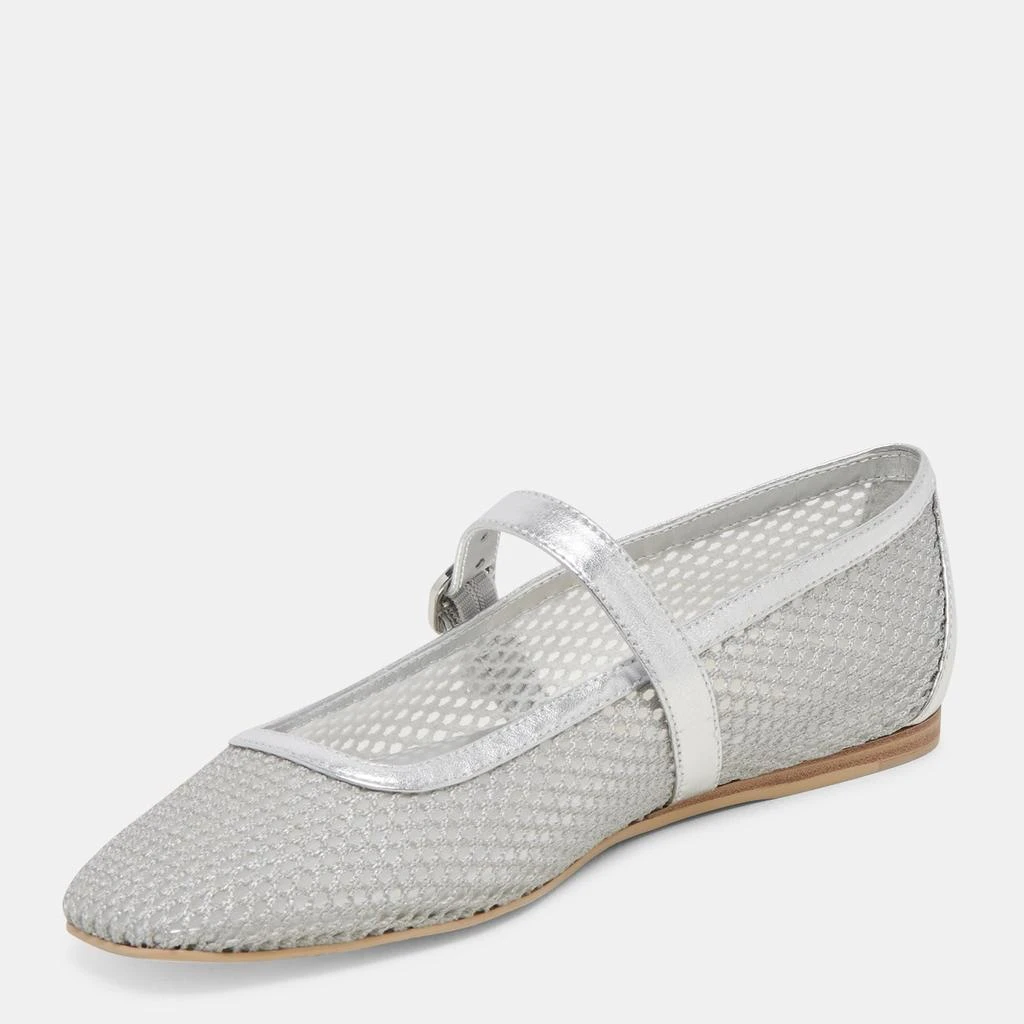 Dolce Vita Rodni Mesh Ballet Flats Creme Woven Mesh 4
