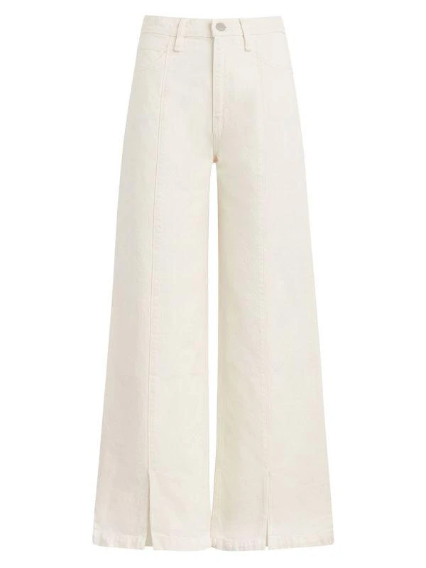 Hudson James High Rise Wide Leg Jeans 4