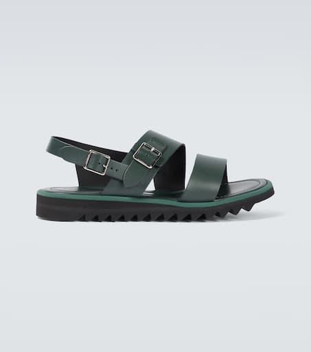 AURALEE x Foot The Coacher leather sandals