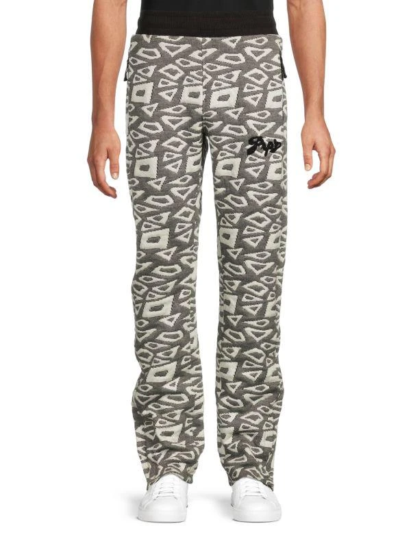 Prps Goods & Co Shipway Geometric Track Pants 1