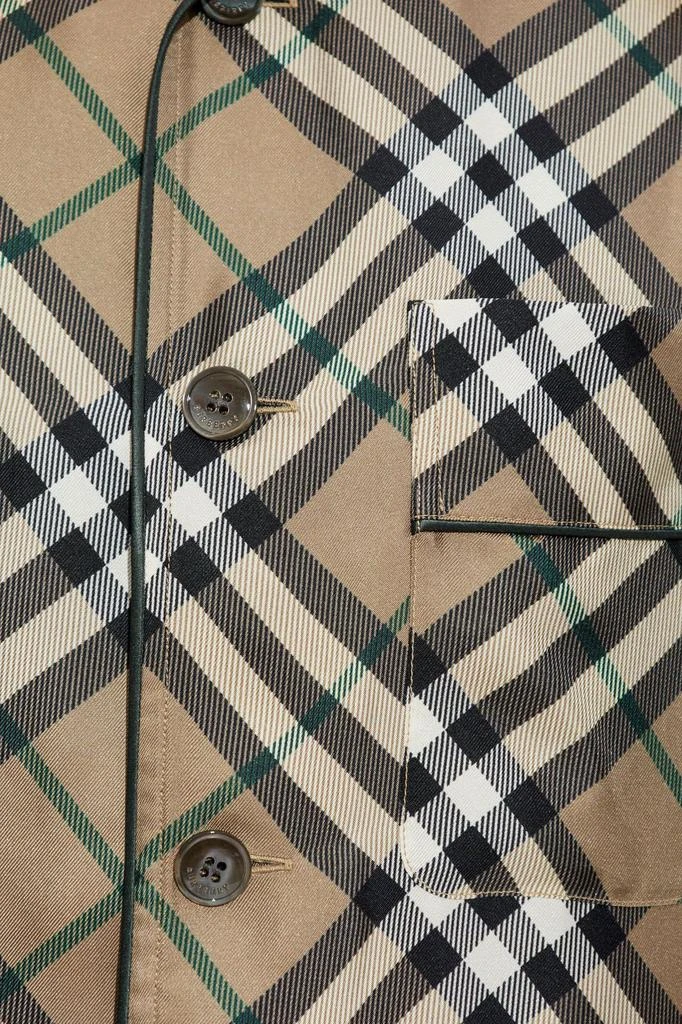 Burberry Burberry Checked Pyjama Shirt 4