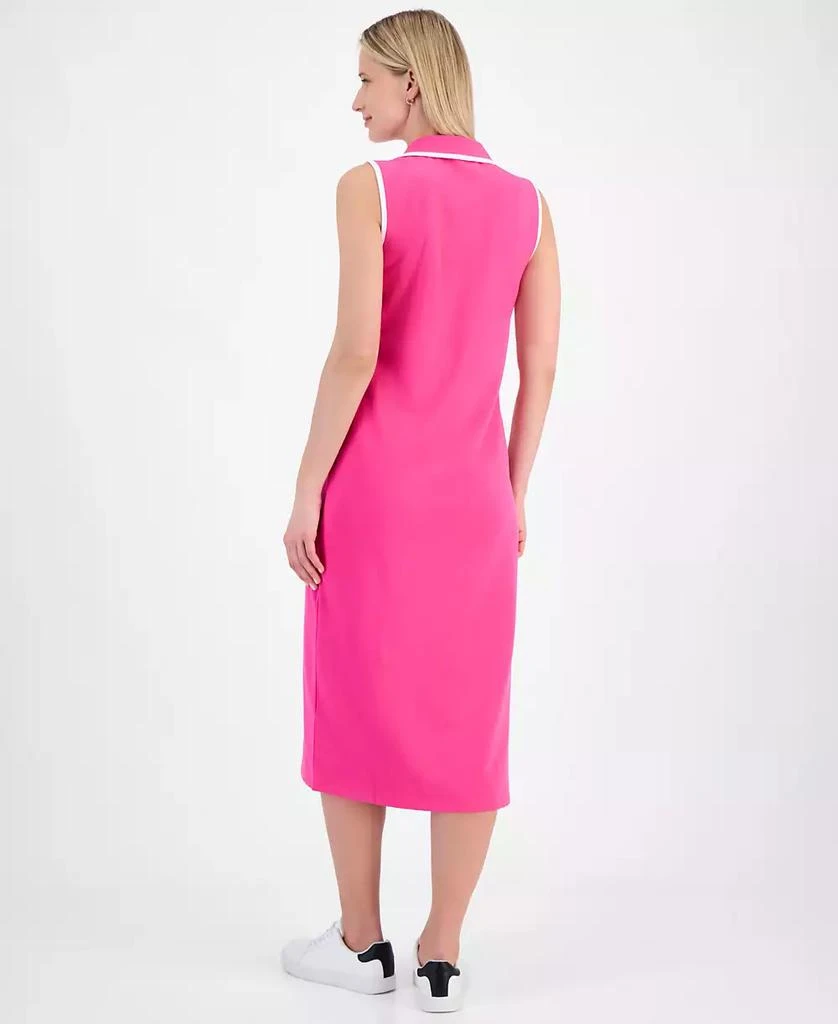 Nautica Jeans Women's Johnny-Collar Sleeveless Midi Dress 5