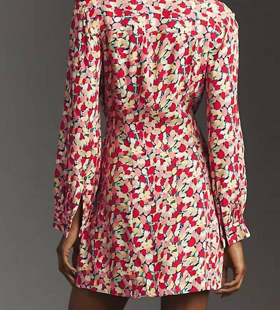 Rixo Rixo - Olina Floral Collared Mini Dress
