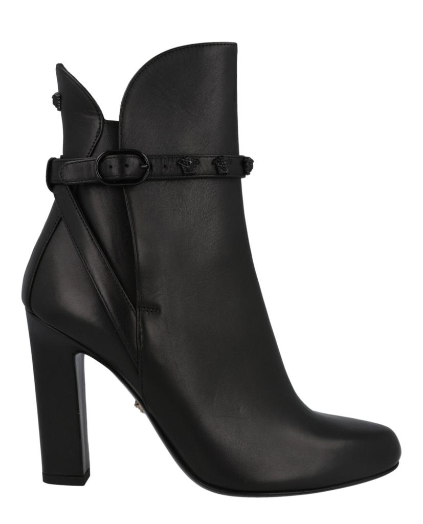 Versace Medusa Leather Booties