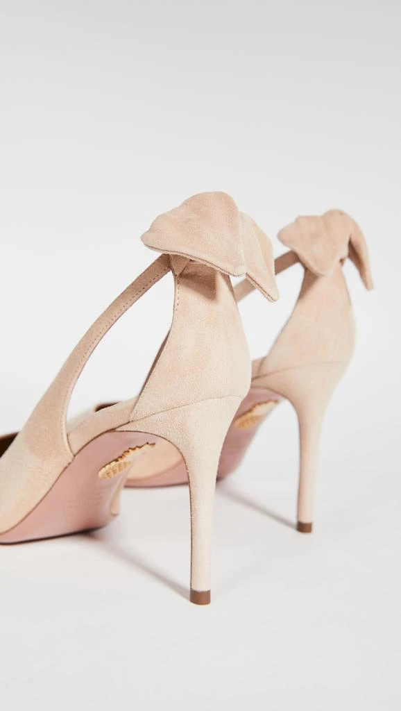 Aquazzura 85mm Bow Tie Pumps 5