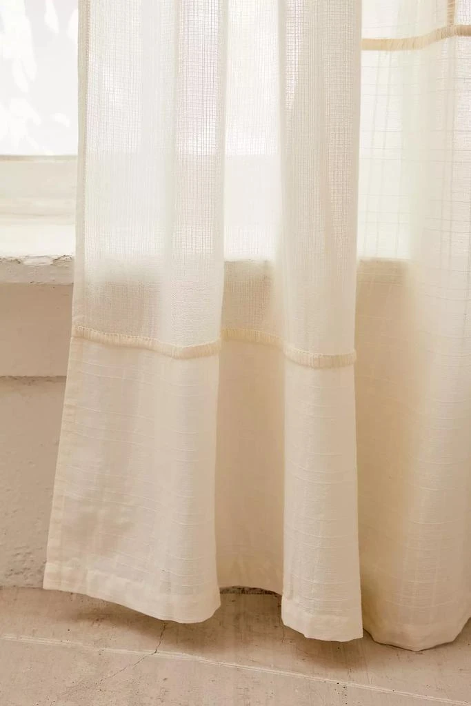 Urban Outfitters Chloe Patchwork Gauze Curtain Panel 5