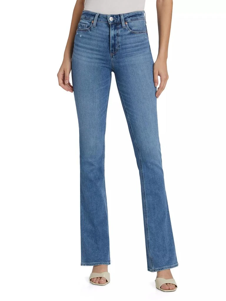Paige Laurel Canyon High-Rise Straight-Leg Jeans 3