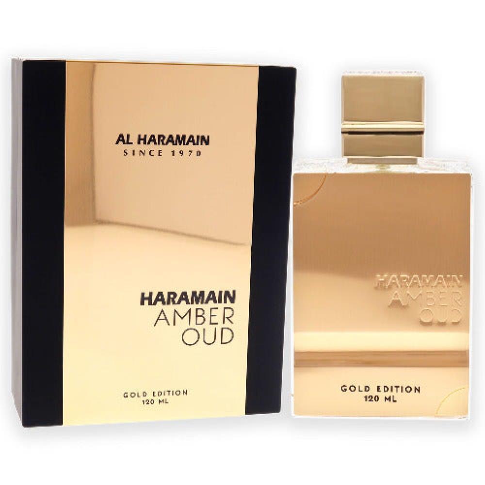 AL HARAMAIN Amber Oud Gold Edition Eau De Parfum  Men's Cologne 6.7 Oz