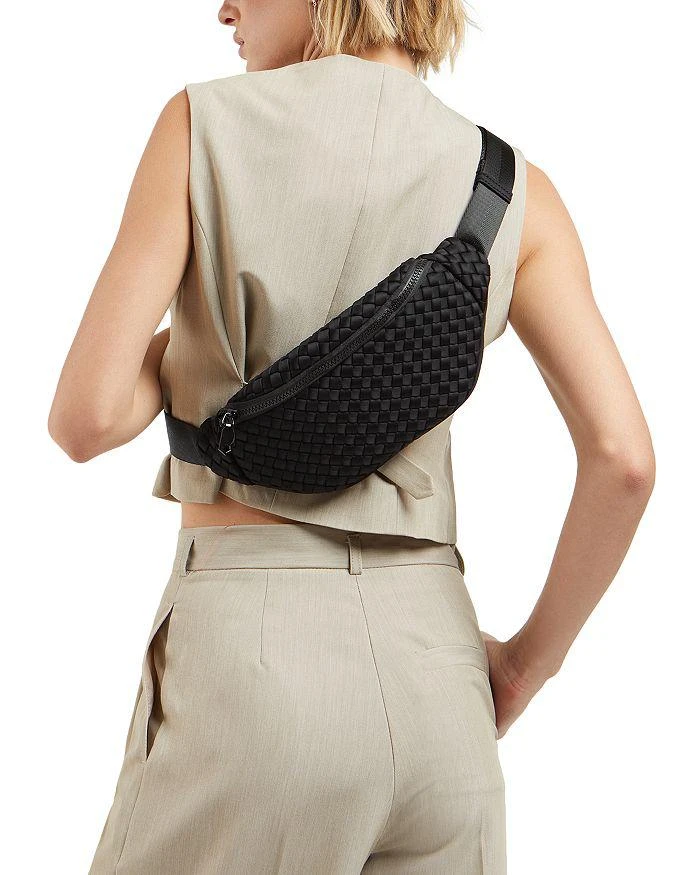 Sol & Selene Aim High Medium Woven Neoprene Belt Bag 5