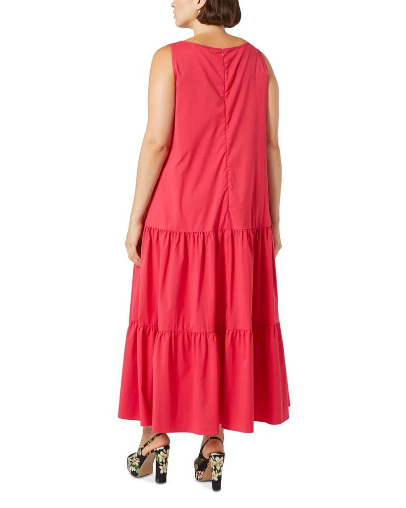 Marina Rinaldi 2A Uscita Camera V Neck Flared Dress 2