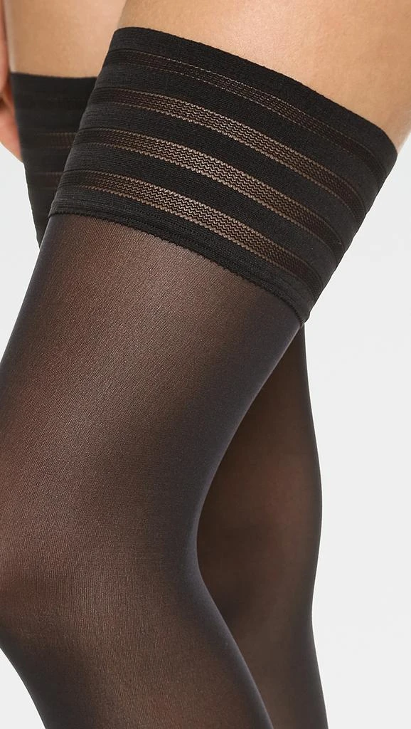 Wolford Velvet De Luxe 50 Stay Up Tights 2