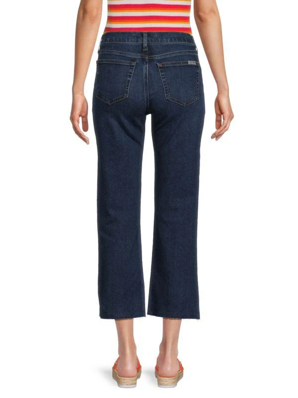 Joe's Jeans Dark Wash High Rise Cropped Jeans 2