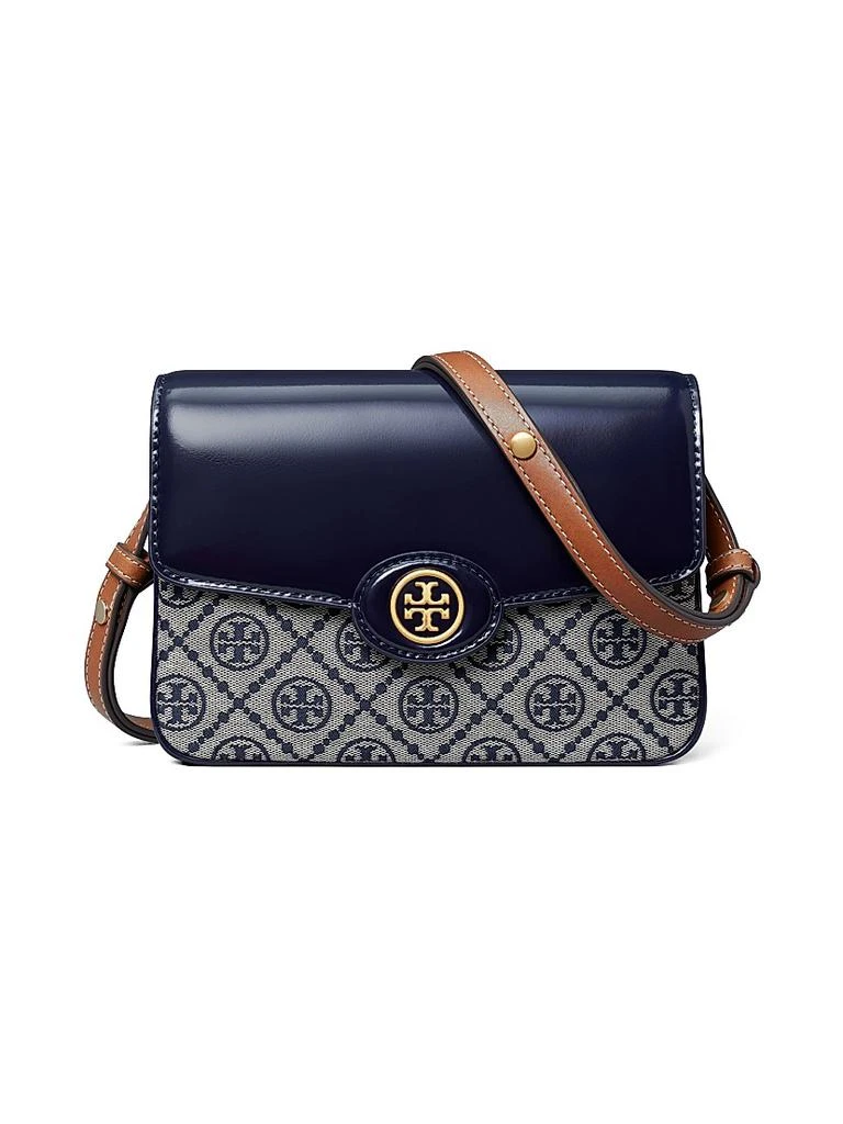 Tory Burch Robinson T Monogram Convertible Shoulder Bag 1