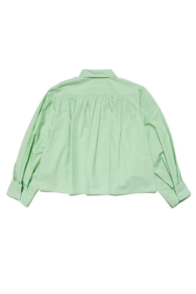 MM6 MM6 Maison Margiela Kids Numbers-Motif Layered Effect Shirt 2