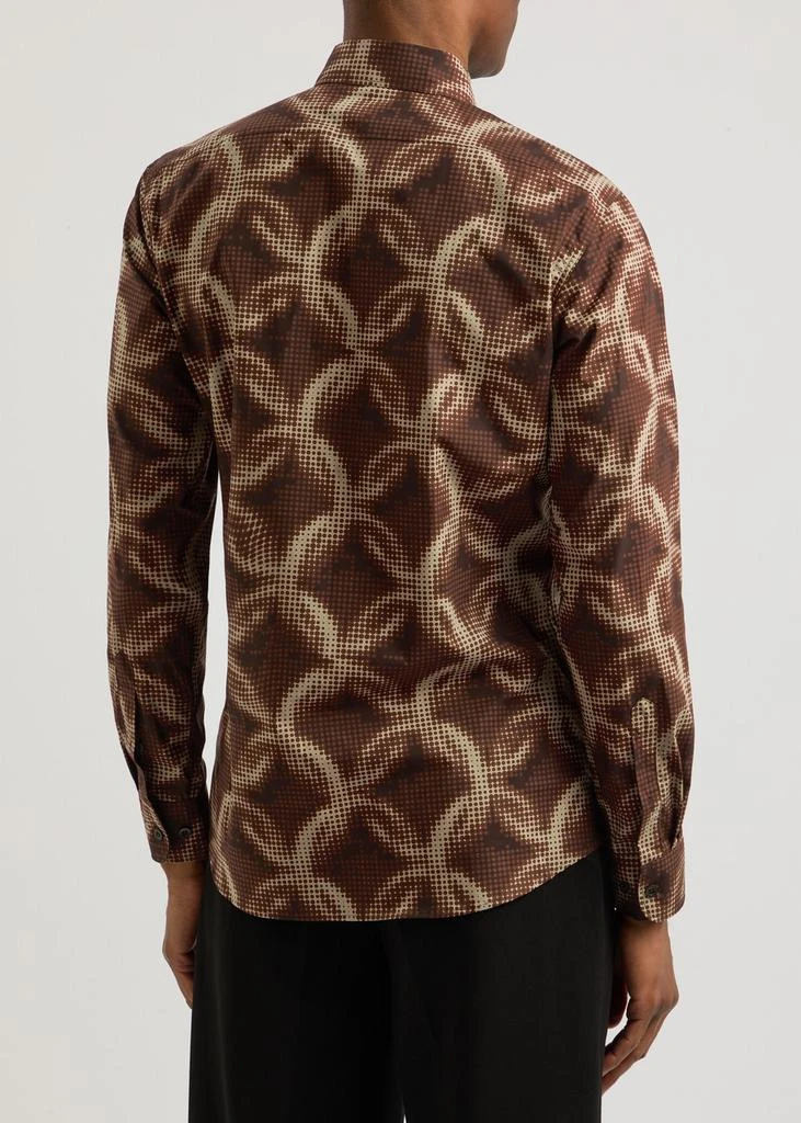 Dries Van Noten Corbino printed cotton-poplin shirt 3