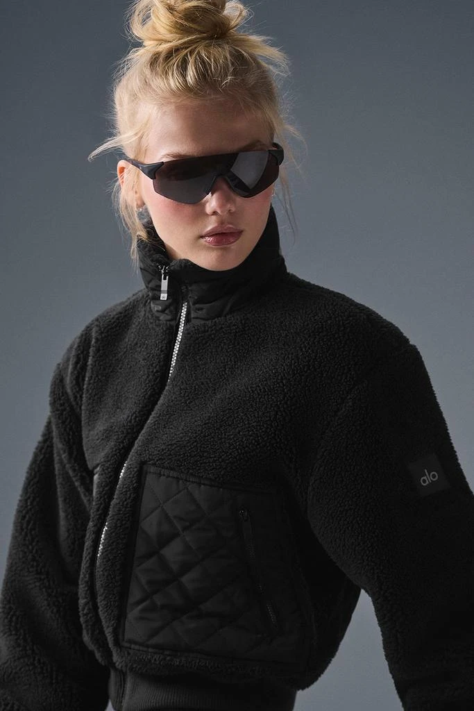 Alo Sherpa Edge Bomber - Black 3