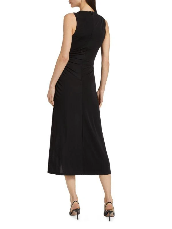Cinq à Sept Wesson Ruched Jersey Midi-Dress 2