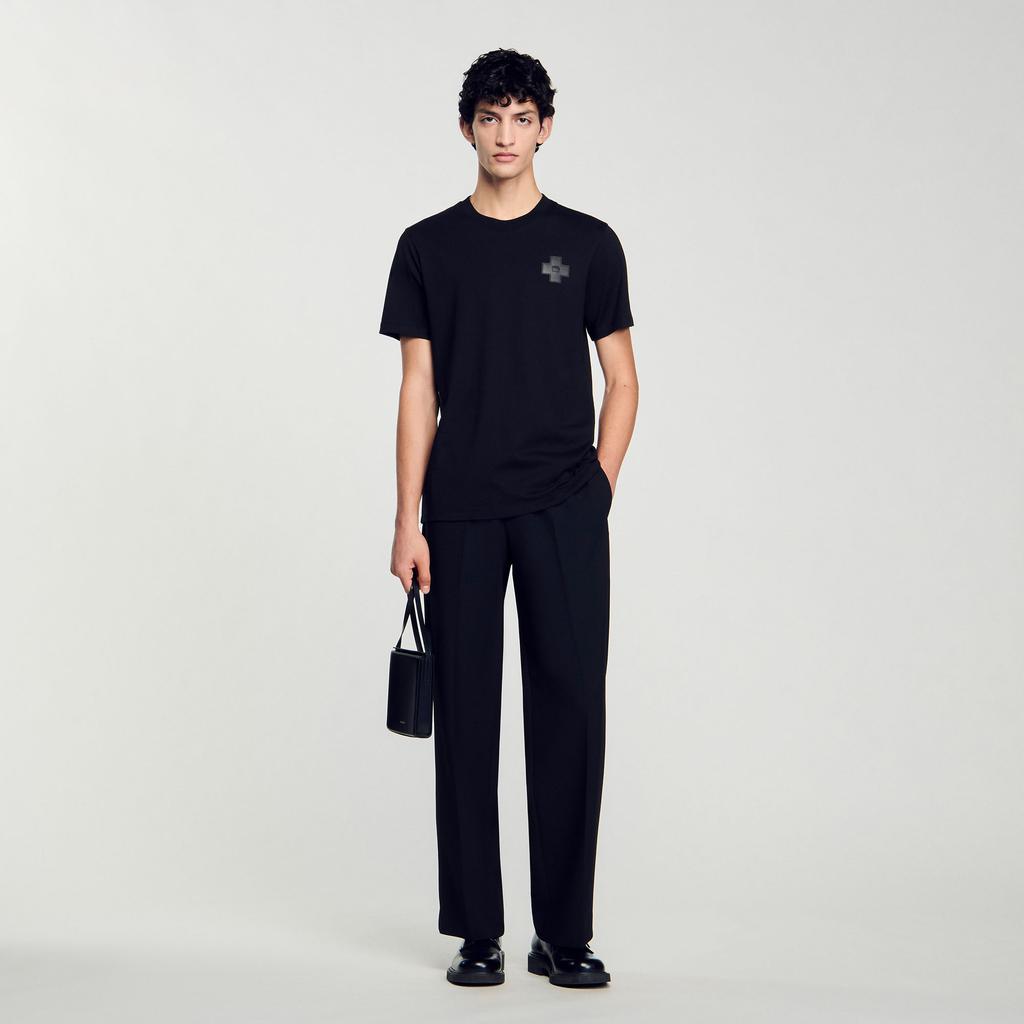 Sandro Cross T-shirt