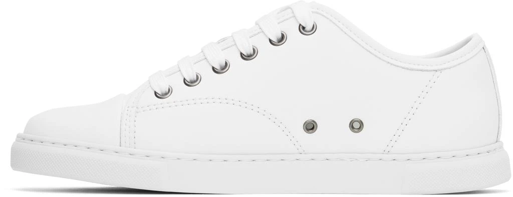 Lanvin White DBB1 Leather Sneakers 3