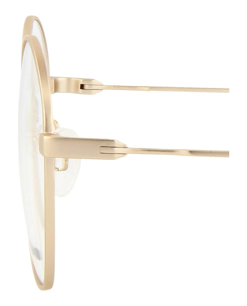 McQ Alexander McQueen Round-Frame Metal Optical Frames 4