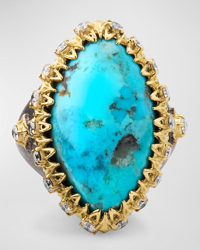 Armenta Marquise Turquoise Statement Ring