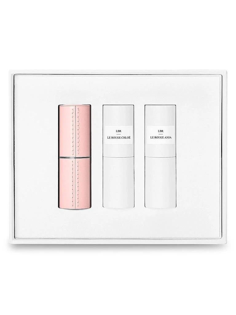 La Bouche Rouge Lipstick Set With Fine Leather Case 8