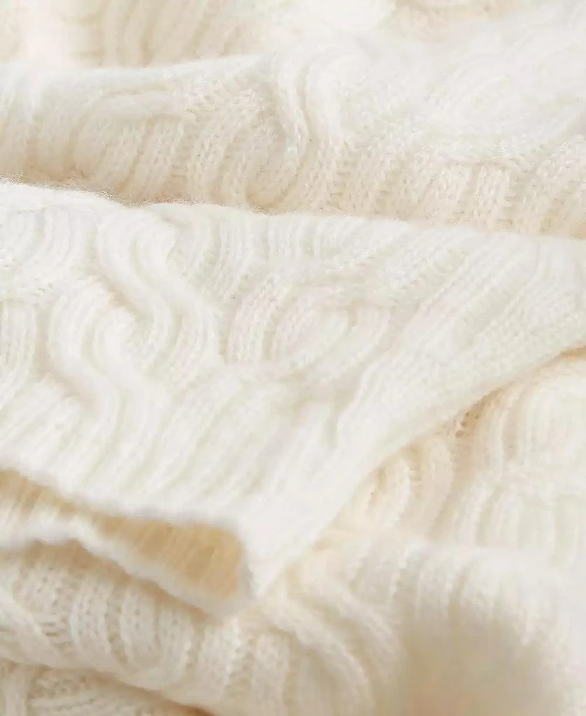 Charter Club Women's 100% Cashmere Cable-Knit Mock Neck Midi Dress, Macy's Exclusive 7