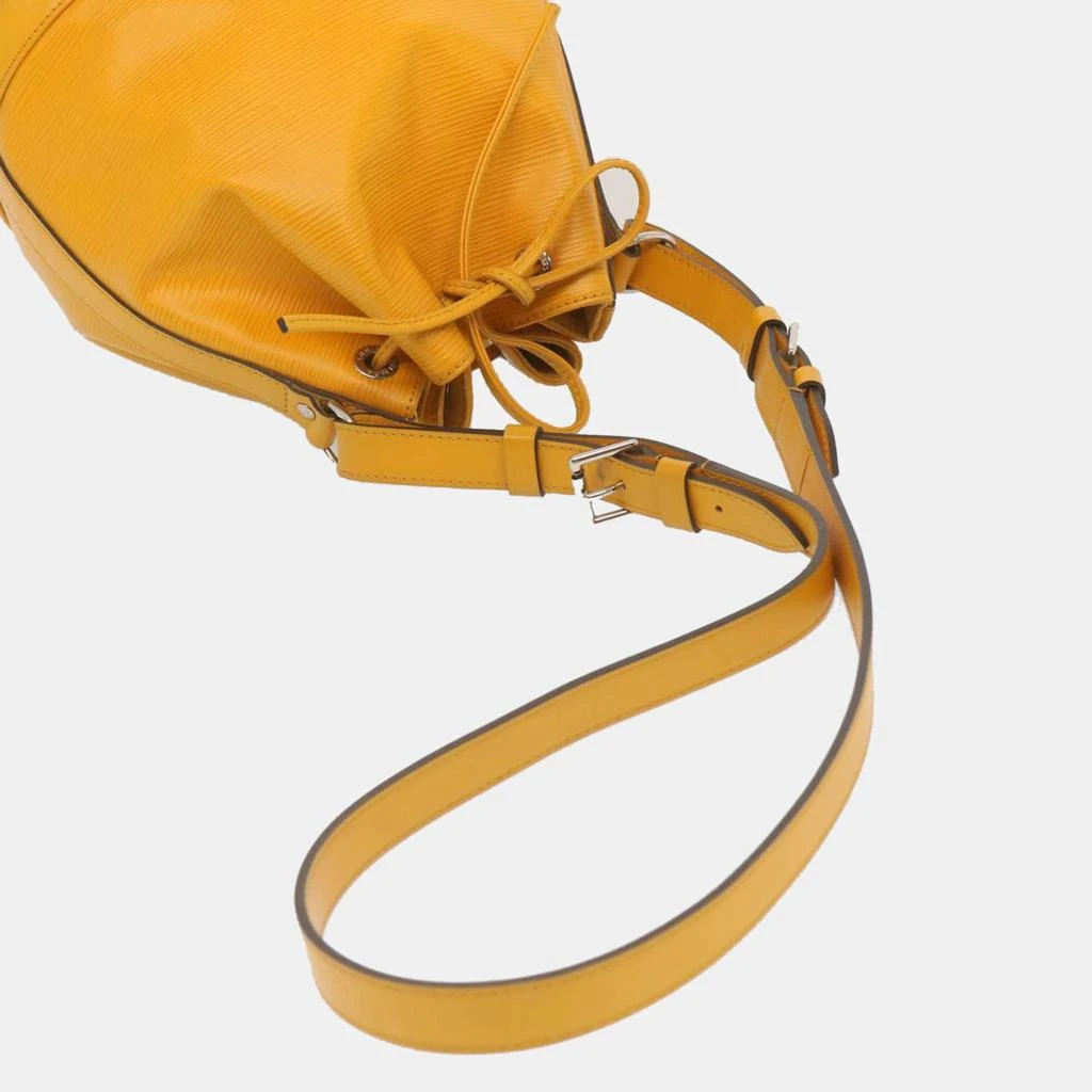 Louis Vuitton Louis Vuitton Yellow Epi Leather Noe Bucket Bag 4