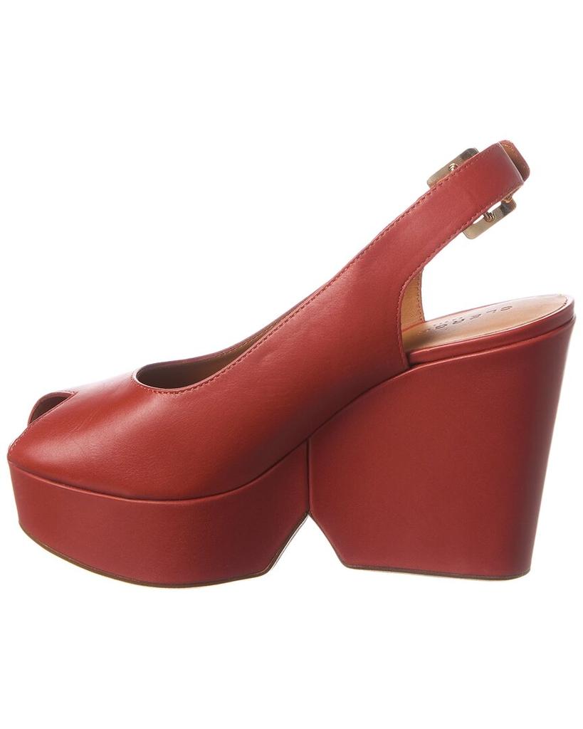 Clergerie Dylan Leather Slingback Sandal