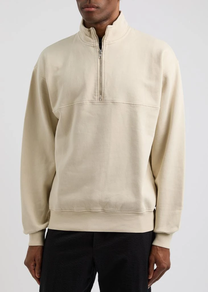 Colorful Standard Half-zip cotton sweatshirt 2