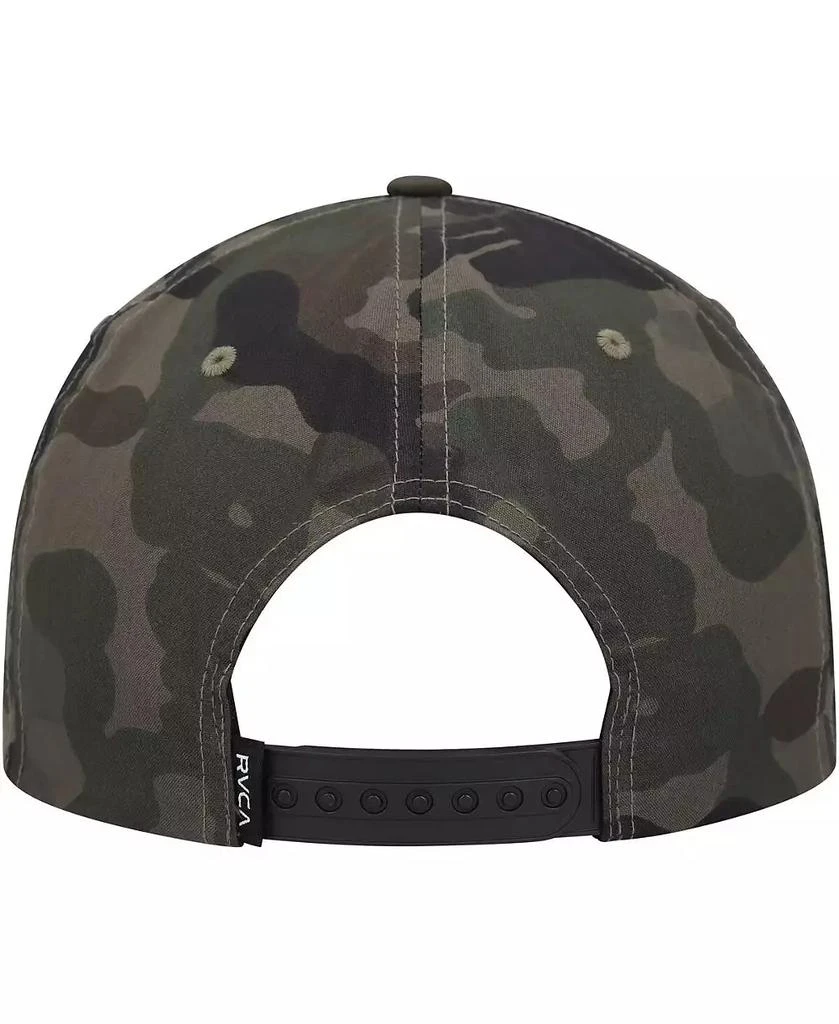 RVCA Men's Camo VA Patch Snapback Hat 4