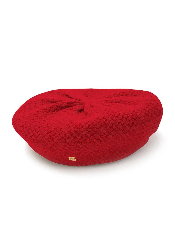 Ralph Lauren Basket Knit Beret