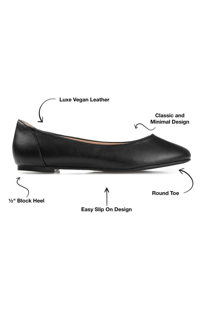 Journee Collection Kavn Ballet Flat - Narrow Width 10
