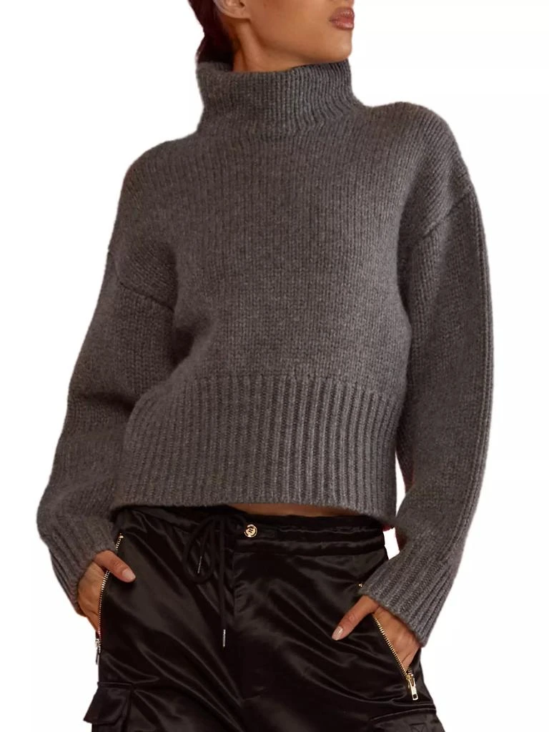 Cynthia Rowley Wool Turtleneck Sweater 1