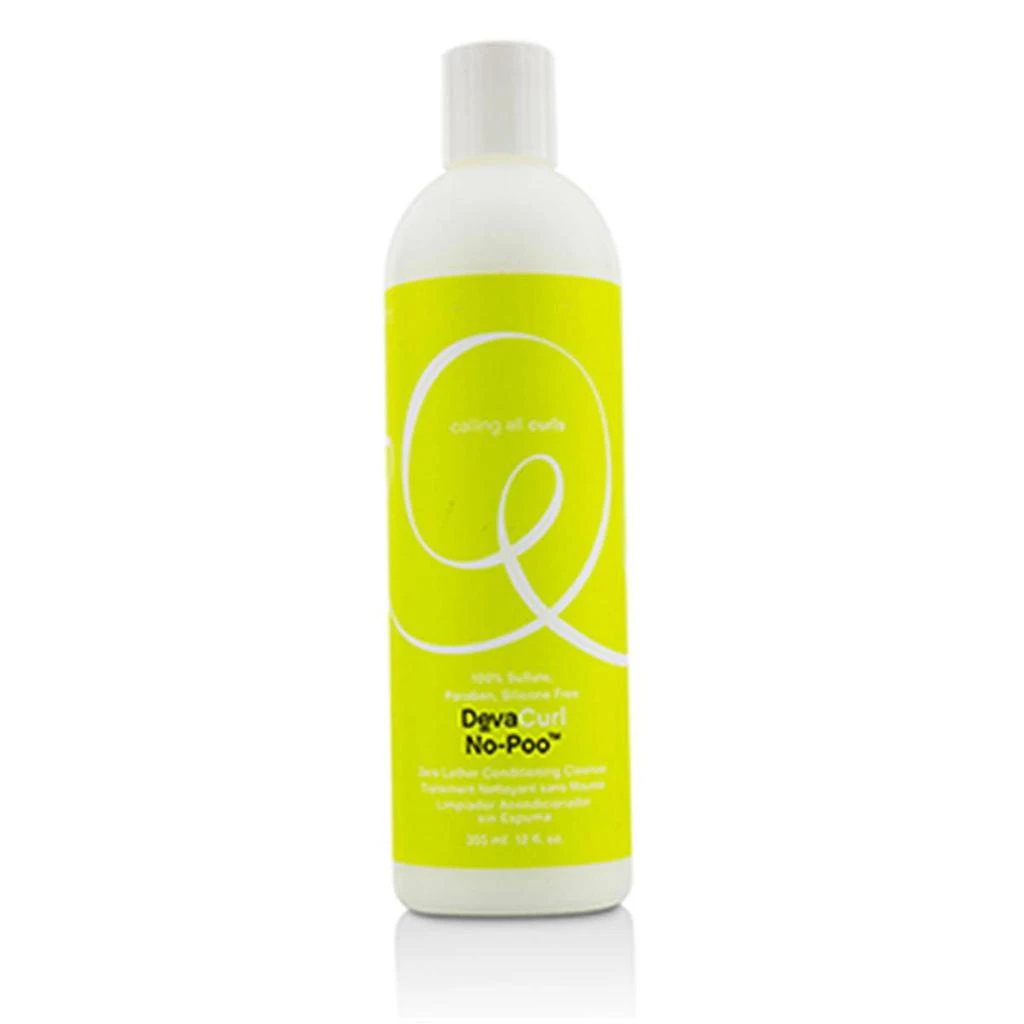 DevaCurl 207155 12 oz No-Poo Original Zero Lather Conditioning Cleanser for Curly Hair 1