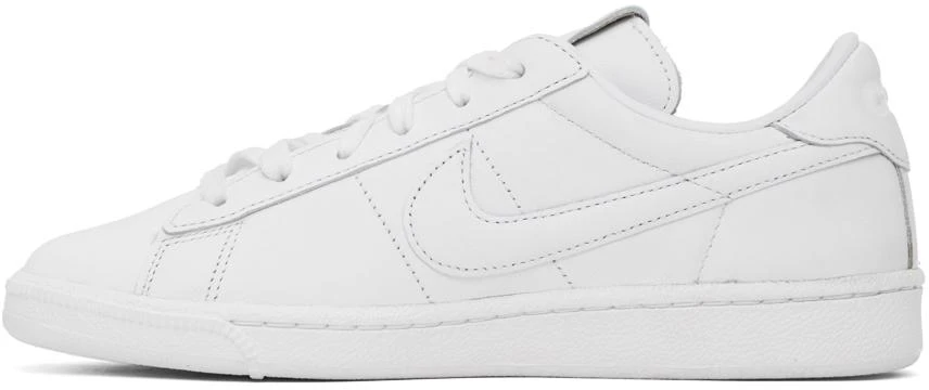 Black Comme des Garçons White Nike Edition Tennis Classic Sneakers 3