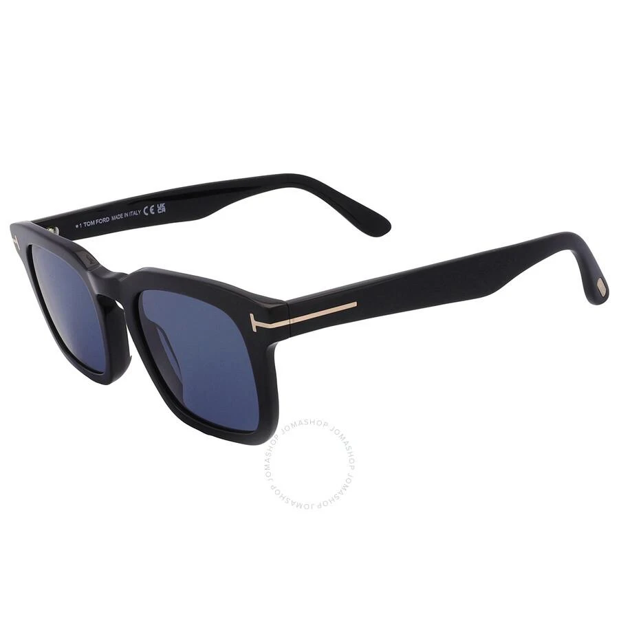 Tom Ford Dax Polarized Blue Square Men's Sunglasses FT0751 01V 50 3