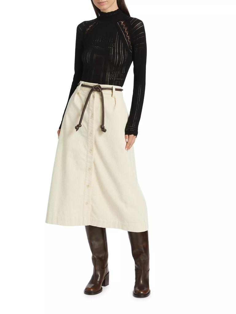 Sea Paxton Merino Wool Turtleneck Sweater