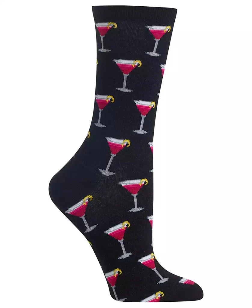 Hot Sox Women's Cosmopolitan Crew Socks 1